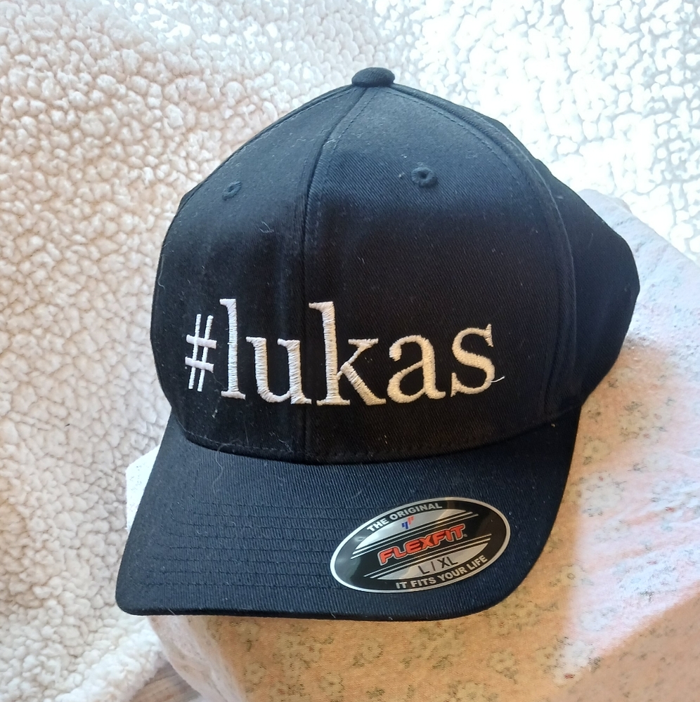 #Lukas flexfit structured flat billed fitted hat